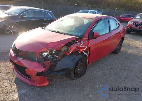 2016 Toyota Corolla Le из США, поврежденный, VIN 2T1BURHE5GC559190